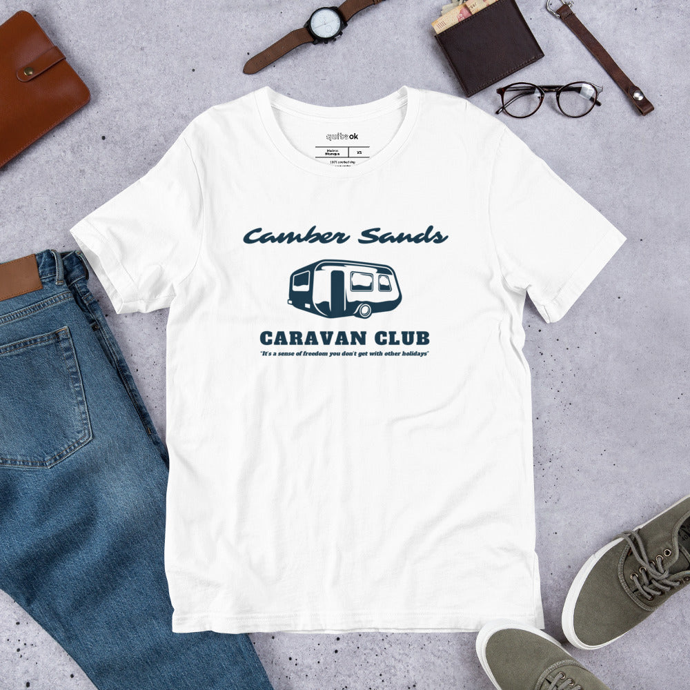 Camber Sands Caravan Club Comedy T-Shirt