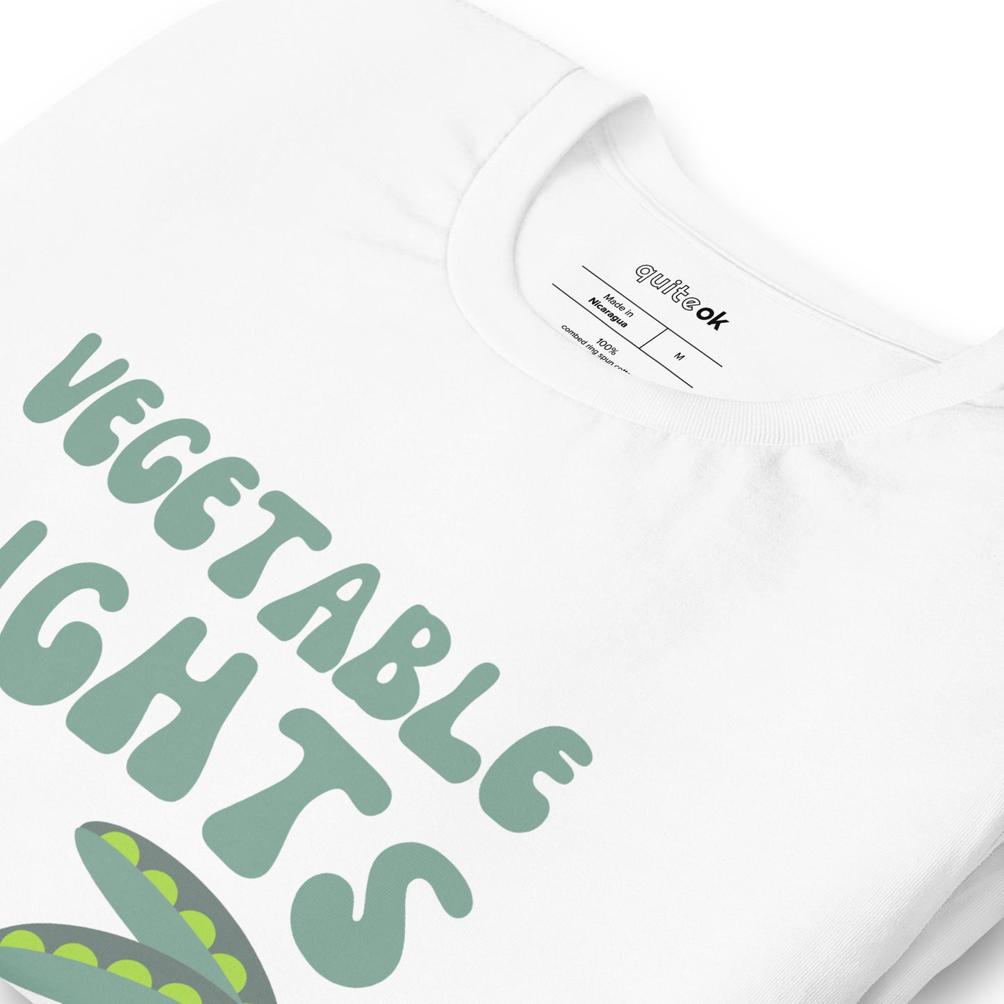 Vegetable Rights and Peace Comedy Quote T-Shirt