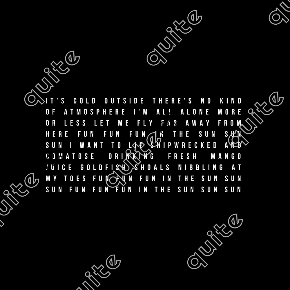 Fun Fun Fun in the Sun Sun Sun Comedy Lyrics T-Shirt