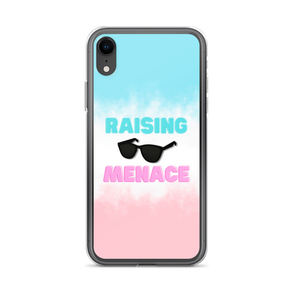 Raising Menace Funny iPhone Case
