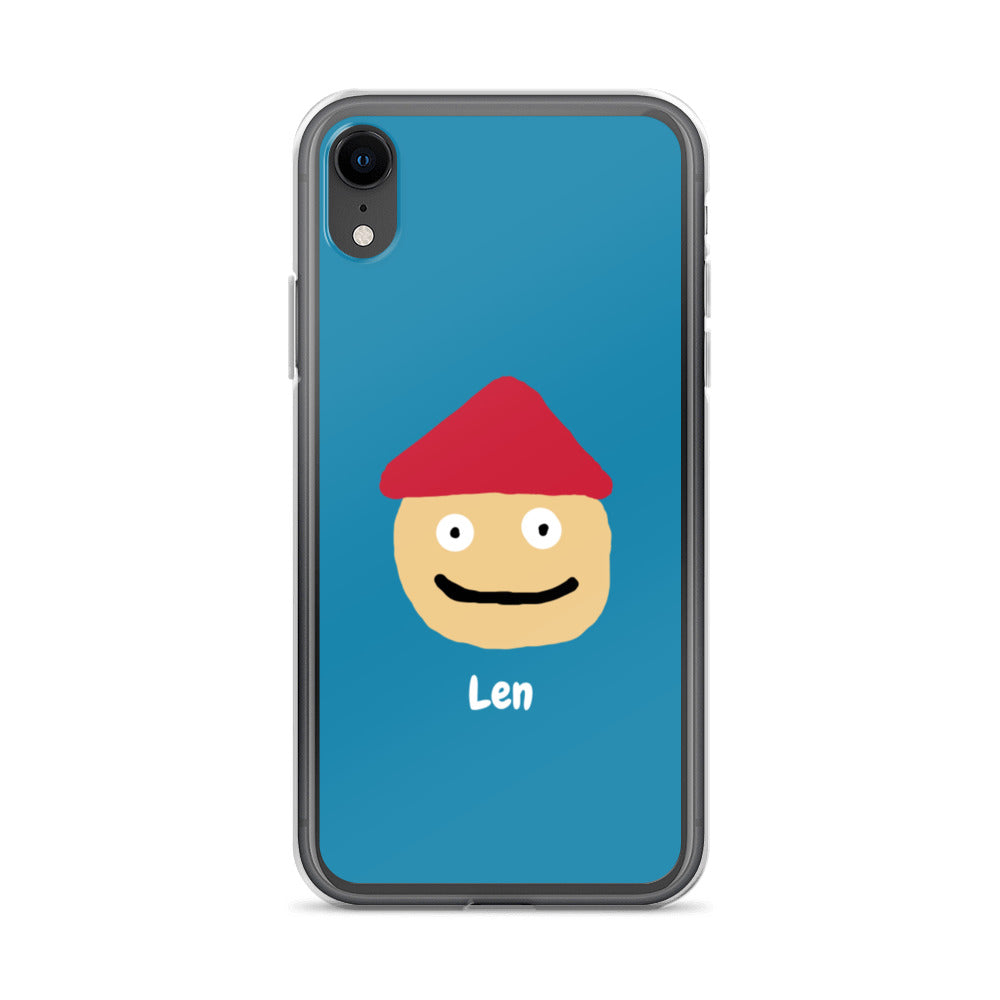 Len Brennan Watercolour Comedy iPhone Case