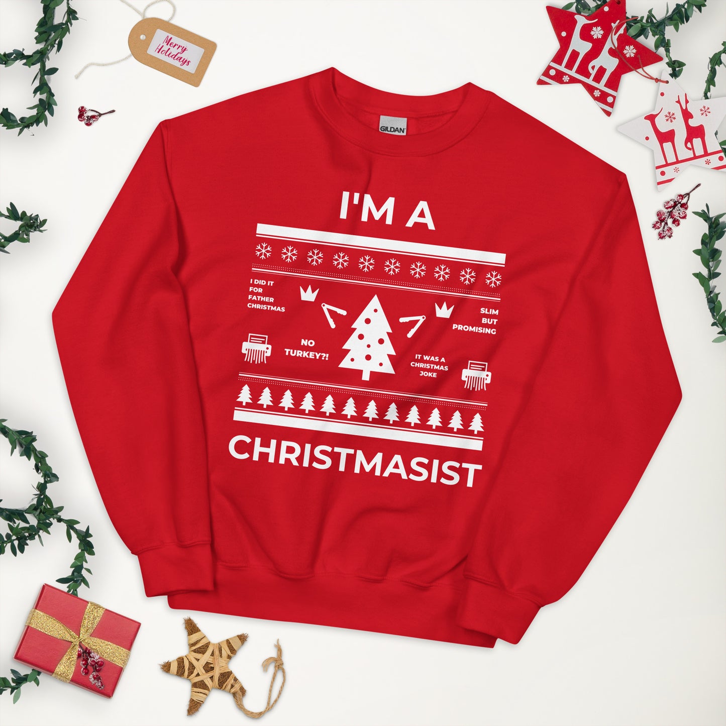 I'm A Christmasist Comedy Christmas Jumper