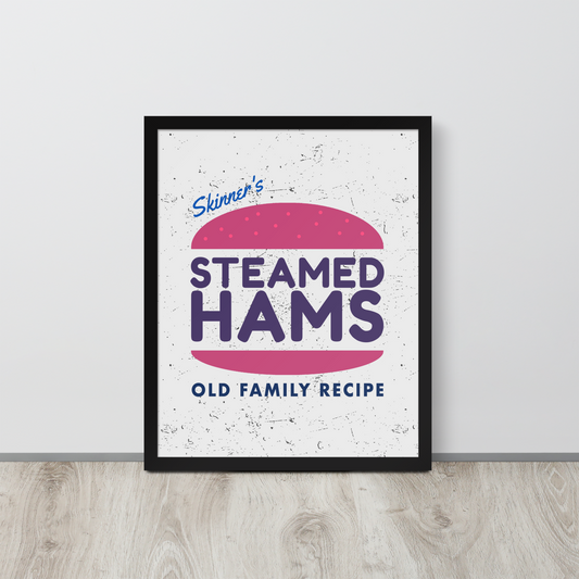 Steamed Hams Premium Poster Print