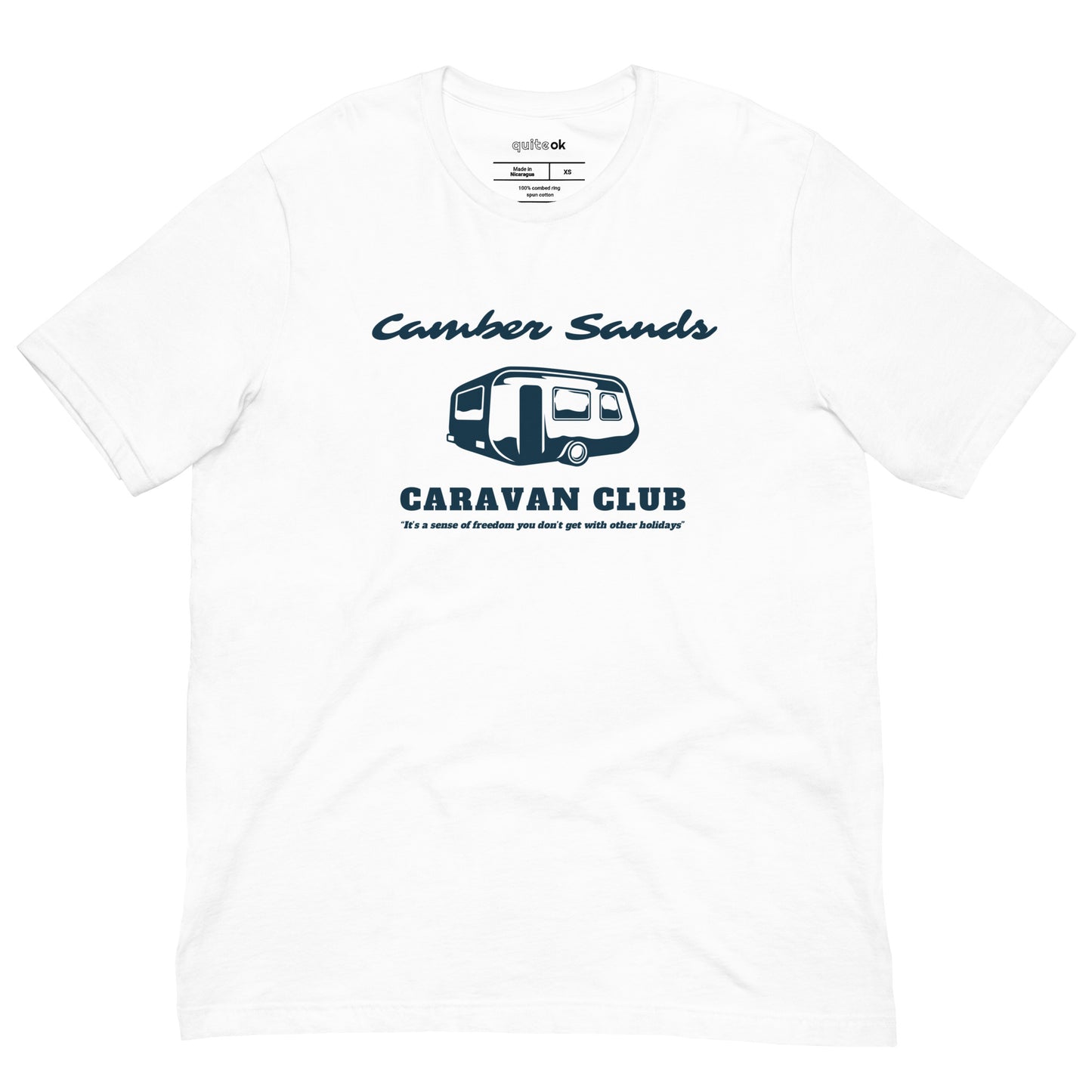 Camber Sands Caravan Club Comedy T-Shirt