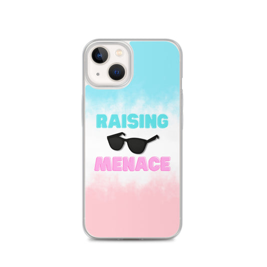 Raising Menace Funny iPhone Case