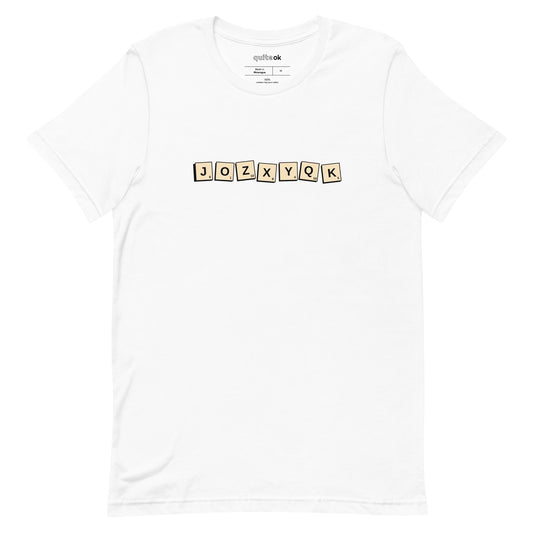 JOZXYQK Comedy Scrabble T-Shirt