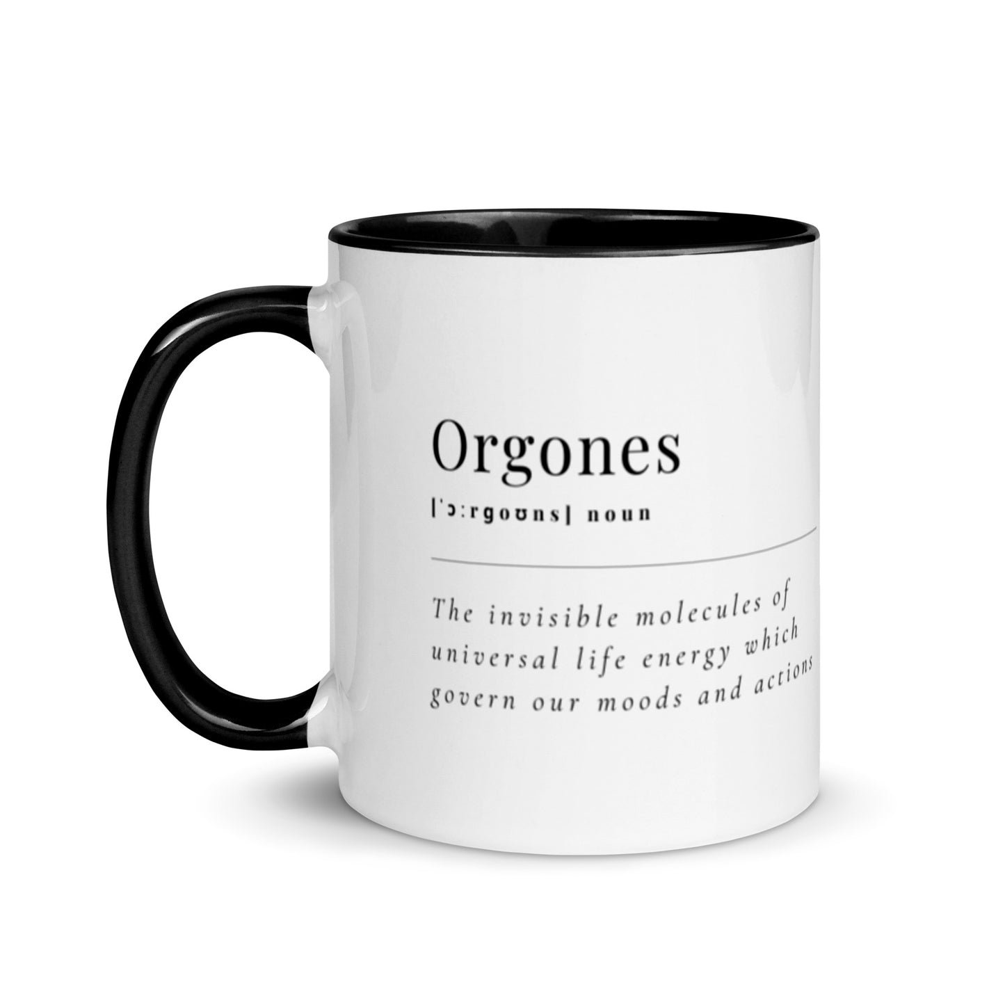 Orgones Comedy Definition Mug